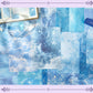 Light-Picking Water Ripple Material Paper Sunlight Floating Shadow Series Ins Collage Hand Account Background Paper Decoration Small Fresh Cross-Border