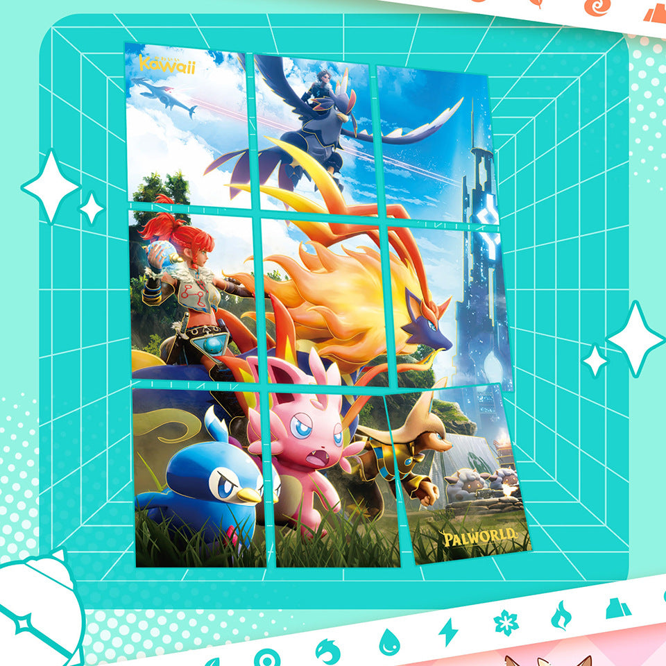 kawaii Fantasy Beast Parrot Collection Card Full Power Explosive Photo Card Parrot Probe Photo Card