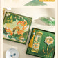 Forbidden City Cultural and Creative Commemorative Gift Koi Bookmark Gift Box High-End Exquisite Brass Metal Bookmark Graduation Gift