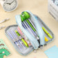 Oxford Cloth Large-Capacity Double-Zipper Multi-Layer Pencil Case Multi-Functional Stationery Box for Primary and Secondary School Students in the Back-To-School Season Wholesale from Manufacturers