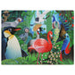 Wooden 80 Pieces Puzzle Toddler Cartoon Dinosaur Animal Plane Puzzle Baby Early Education and Intelligence Building Blocks Toy
