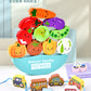 Beaded Balance Building Blocks Animal Traffic Fruits and Vegetables Rope Stacked High Children's Educational Early Education Wooden Toys