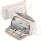 Triangular Pencil Case with Large Capacity and Multi-Functional Features, Korean-Style Ins-Style Stationery Box for Middle and High School Students, Direct from the Manufacturer