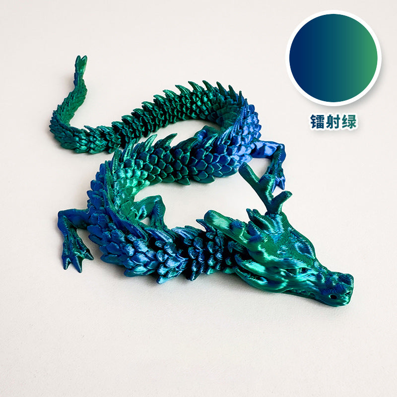 3D printing Chinese dragon dragon handicraft ornaments hand-made activities joint dragon toys cross-border manufacturers wholesale customization