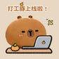 New Capibala Capybara Pillow Soft Cute Dumpling Cute Girl Sleeping Pillow Plush Toy Cross-Border