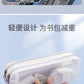 Mesh Large-Capacity Pencil Case, Transparent Double-Layer Student Exam Zipper Stationery Storage Bag, Three-Layer Stationery Bag