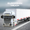 Cross-border engineering series truck city bus transport vehicle combined with small particle building blocks children's educational enlightenment toys