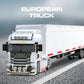Cross-border engineering series truck city bus transport vehicle combined with small particle building blocks children's educational enlightenment toys