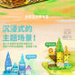 Girls Color Window Magnetic Sheet Kidsren's Zoo Engineering Vehicle City Crane Scene Strong Magnetic Refill Kidsren's Puzzle