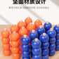 Three-Dimensional Four-Piece Chess Four-Piece Game Chess P 0.34kg Kidsren's Educational Early Education Multi-Person Toy Wooden Boxed Multi-Color