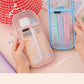 New Mesh Student Pencil Bag Transparent Simple Large-Capacity Stationery Bag Exam-Specific Student Pencil Bag Stationery Box
