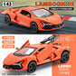 Cross-Border Popular 1:43 Three-Door Alloy Sports Car Model Kidsren's Pull-Back Toy Car Color Boxed Boy Toy Batch