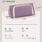 Triangular Pencil Case with Large Capacity and Multi-Functional Features, Korean-Style Ins-Style Stationery Box for Middle and High School Students, Direct from the Manufacturer
