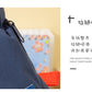 The Future Is Promising, Large-Capacity Oxford Cloth Pencil Bag, Student Inspirational Text, Double-Layer Storage Pencil Bag, Learning Stationery Bag