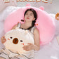 New Capibala Capybara Pillow Soft Cute Dumpling Cute Girl Sleeping Pillow Plush Toy Cross-Border