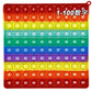 Learn 1-100 Number Bubble Press Mathematical Thinking Training Game Educational Science and Education Toys Rodent Killer Pioneer