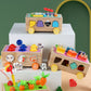 3 Cross-Border Kidsren's Educational Toys Farm Orchard Shape Building Blocks Matching Insect Catching and Carrot Pulling Intelligence Box Toys