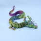 Net red explosions 3d printing dragon ornaments Chinese dragon cross-border dragon egg joint dragon toy hand gift stall wholesale