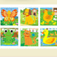 New 3D Stereo Six-Sided Painting 12-Piece Wooden Puzzle Building Blocks 3-6-7-Year-Old Kidsren's Kindergarten Educational Toys
