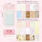 Picking up Korean Material Paper Qingye Whispering Series ins Small Fresh Broken Flowers diy Hand Account Collage Background Material