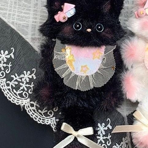 Twisting Stick Kitten DIY Material Pack Casual Style Cute Stuffed Toy for Girls Birthday Gift Bag Pendant