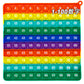 Learn 1-100 Number Bubble Press Mathematical Thinking Training Game Educational Science and Education Toys Rodent Killer Pioneer