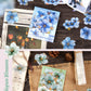 Pick up Pet Flower Sticker Pack, Hot Stamping Handbook DIY Decorative Material Stickers, 20 Pieces in Cross-Border 6 Styles
