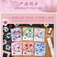 Pick up Pet Flower Sticker Pack, Hot Stamping Handbook DIY Decorative Material Stickers, 20 Pieces in Cross-Border 6 Styles