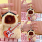 Cross-Border Capybara Mascot Backpack Small Pendant Keychain Chinese Style Zodiac Pendant Couple Ugly Doll