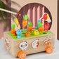 3 Cross-Border Kidsren's Educational Toys Farm Orchard Shape Building Blocks Matching Insect Catching and Carrot Pulling Intelligence Box Toys