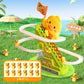 Children's Electric Little Duck Climbing Stairs Educational Toys Little Yellow Duck Sliding Track Baby Head-up Training 1-3 Years Old