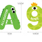 Cross-border Children's Magnetic Puzzle Refrigerator Sticker Capital Alphanumeric Animal Cognitive Magnetic Sticker Early Education Enlightenment Puzzle
