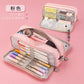 Oxford Cloth Pencil Case with Large Capacity and Multi-Layer Design, Stationery Box for Primary and Secondary School Students, High Aesthetic Value, Simple and Waterproof, Direct from the Source Factory