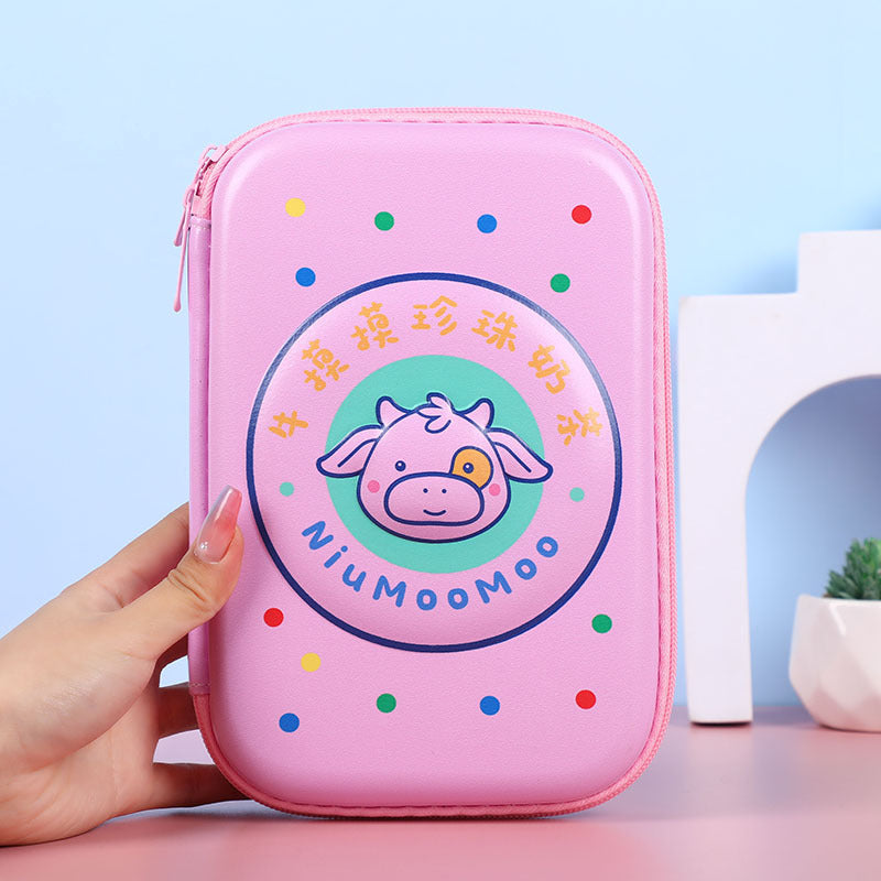 Eva Pencil Box 3D Stereo Large-Capacity Kidsren's Pencil Bag Multi-Functional Student Stationery Popular Pencil Box Waterproof