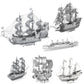 Queen Anne DIY Handmade 3D Metal Puzzle Adult Stereo Model Assembled Assembled Educational Toys High