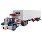 Cross-border engineering series truck city bus transport vehicle combined with small particle building blocks children's educational enlightenment toys