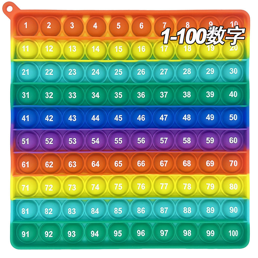 Promotional walking in Europe and America 12 factorial addition arithmetic learning puzzle science education pinch music teaching toys rodent pioneer