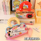 Good-Looking Student Handbag, Small Backpack, Cute Contrasting Color Small Shoulder Bag, Stationery Bag, Large Capacity Pencil Case
