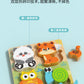 Children's three-dimensional puzzle board wooden Montessori early education puzzle matching building blocks baby 1 to 2 years old 3 boys female 6 toys