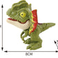 Cross-border Hot Finger-biting Dinosaur Toy Finger-biting Dinosaur Pterosaur Model Joint Movable Mini Dinosaur Gashapon Machine