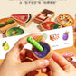 Wooden Greedy Caterpillar Stringing and Beading Game Concentration Logical Thinking Training Kidsren's Toys Montessori Teaching Aids