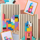 3D Stereo Tetris Building Blocks Kidsren's Educational Early Education Puzzle Matching Card Jenga Educational Toys