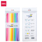 Deli 74834 Star Origami -500 10-color Star Origami Handmade Color Paper Lucky Star Wishing Star Strip