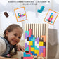 3D Stereo Tetris Building Blocks Kidsren's Educational Early Education Puzzle Matching Card Jenga Educational Toys