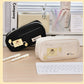 Internet Celebrous Explosions Zipper Dog Repair Pencil Bag Girls High Color Value Large Capacity Double Layer Storage Bag Puppy Pencil Bag Factory