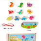 Beaded Balance Building Blocks Animal Traffic Fruits and Vegetables Rope Stacked High Children's Educational Early Education Wooden Toys