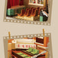 Zhegao Mini Granular 613027 Theater Retro Series Castle Building Street Scene Assembled Building Blocks Toys for Girls