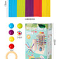 Wooden Kidsren's Stick Insertion Game Baby Draw Stick Color Cognitive Pitching Montessori Family Interactive Toy