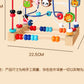 Children's Wooden Multi-Functional Threading Large Bead Color Recognition Early Education Building Blocks Matching Parent-Child Interactive Educational Toys