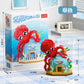 Children's Day Gift Compatible Lego Marine Animals Shark Clownfish Cartoon Doll Assembled Building Blocks Toy